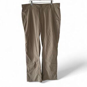 Royal Robbins Men’s 38 X 32 Tan Nylon Outdoor Hiking Pants